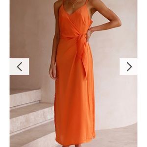 Kensington Dress - Melon from Billy J boutique